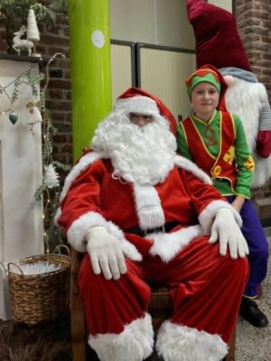 visite du lutin de Père Noël