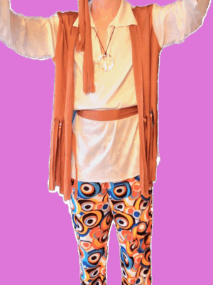 Déguisement hippie  homme
