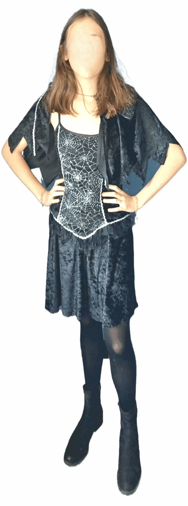 Déguisement robe araignée