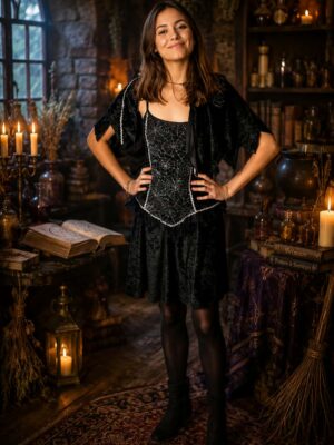 Déguisement robe araignée