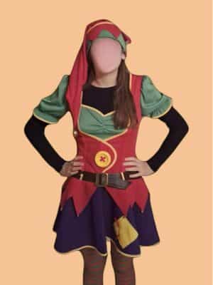 Déguisement lutin femme