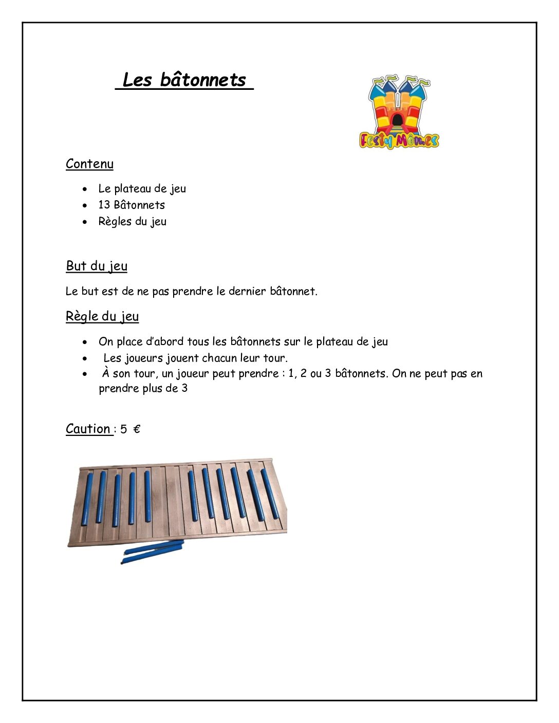 Jeu des bâtonnets – Image 4